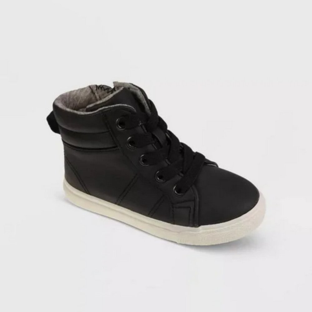 Toddler Boys'‎ Rylan Zipper Booties - Cat & Jack™ Charcoal Gray
